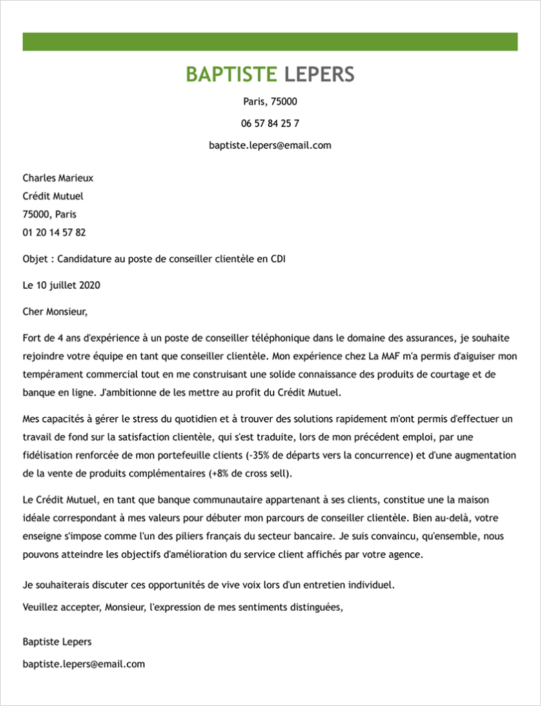 Comment commencer lettre de motivation originale ?