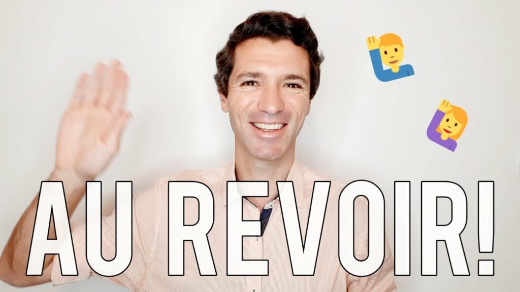 Comment dire au revoir gentiment ?