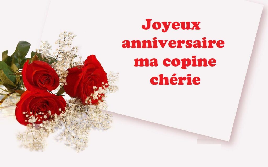 Comment dire joyeux anniversaire à ma copine ?