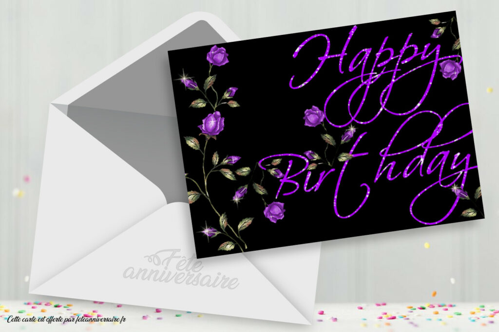 Comment envoyer une carte d'anniversaire par Messenger ?