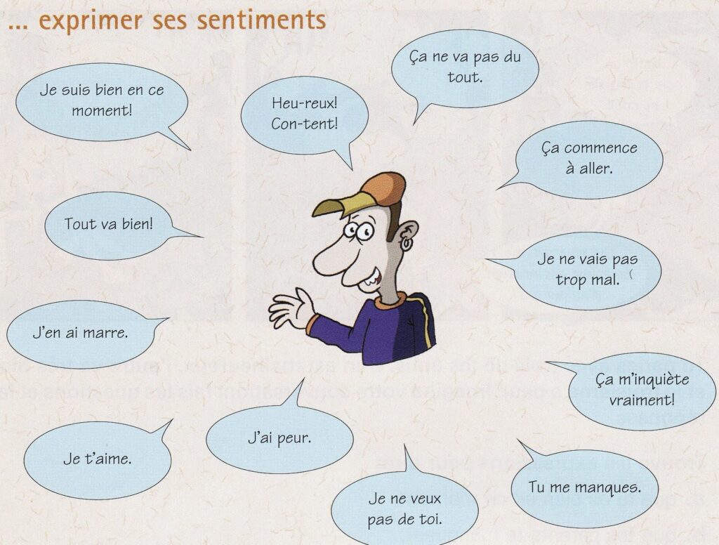 Comment exprimer ses sentiments indirectement ?