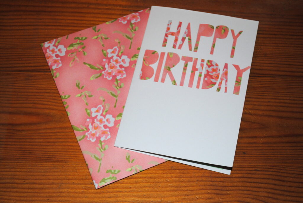 Comment faire une carte d'anniversaire fait main ?