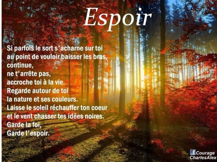 Comment garder l’espoir dans la vie ? Comment garder l'espoir dans la vie ?