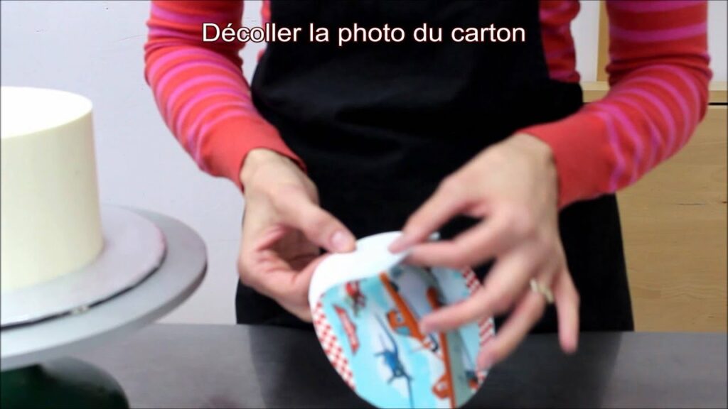 Comment mettre un disque sur un gâteau ? Comment mettre un disque sur un gâteau ?