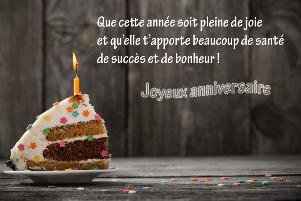 Comment on souhaite joyeux anniversaire ?