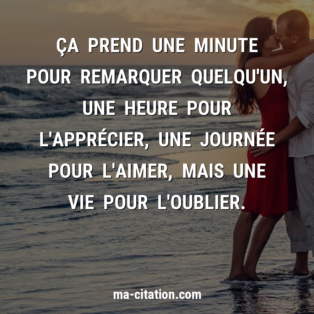 Comment oublier quelqu’un qu’on aime citation ? Comment oublier quelqu'un qu'on aime citation ?