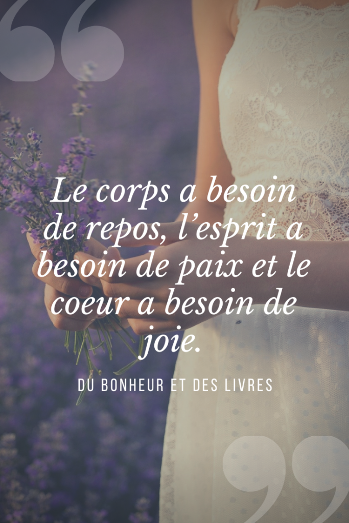 Comment prendre soin de soi citation ?