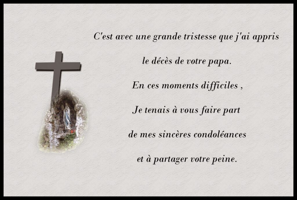 Comment présenter ses condoléances à un membre de sa famille ? - Quotes ...