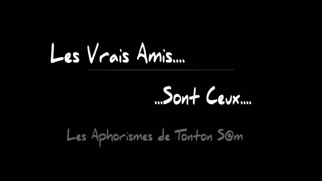 Comment savoir qui sont les vrais amis ? Comment savoir qui sont les vrais amis ?