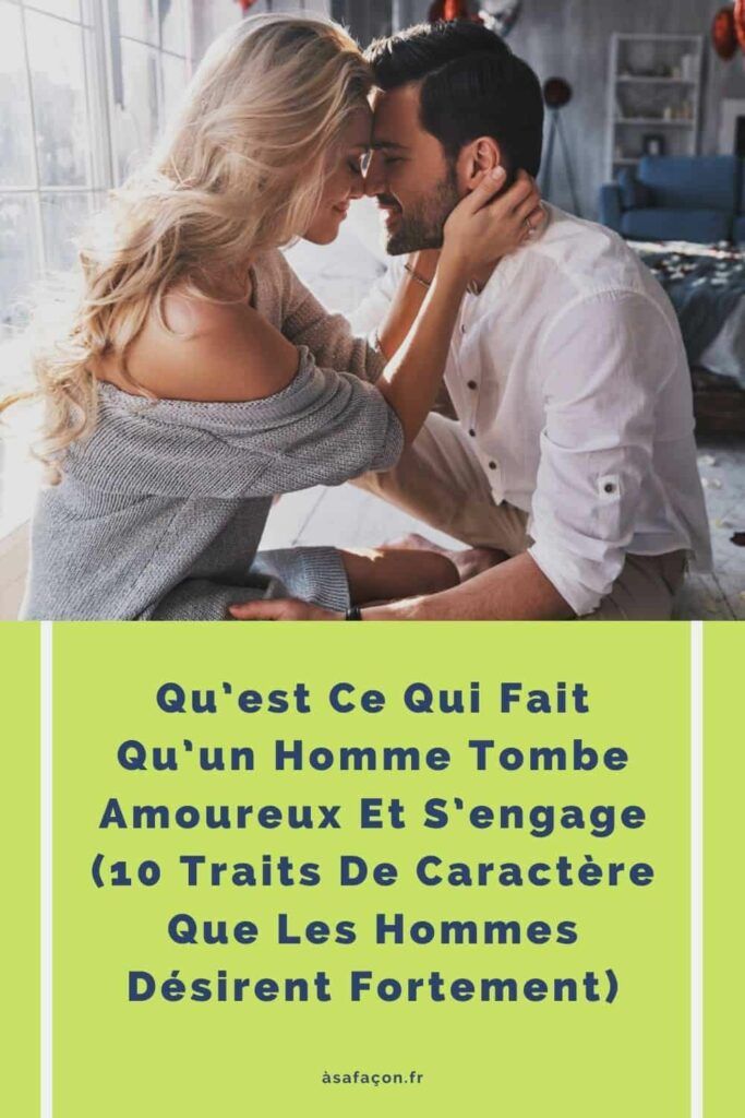 Comment savoir qu'un homme s'en fout ?