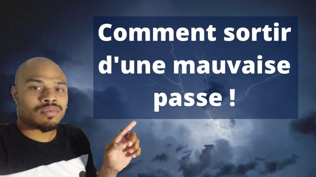 Comment se remettre d'une mauvaise passe ?