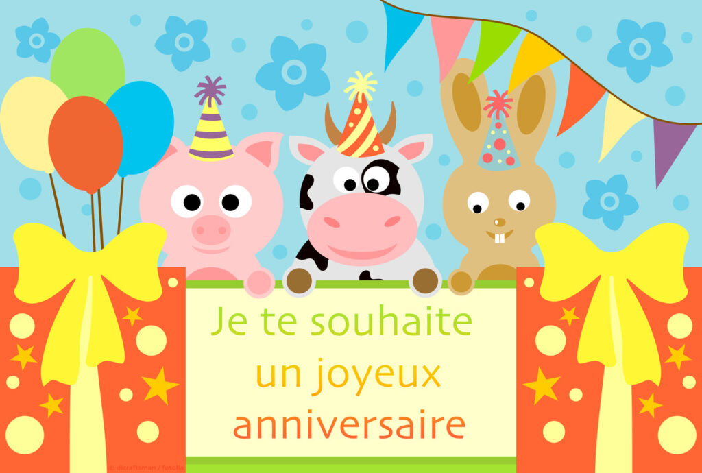 Comment souhaiter joyeux anniversaire à un petit garçon de 4 ans ?
