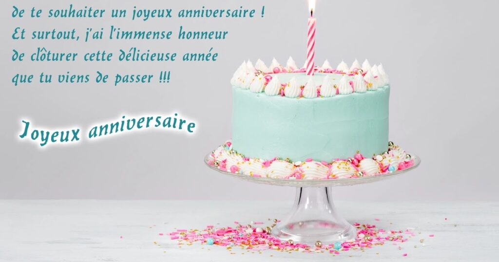 Comment souhaiter un anniversaire à un gendre ?
