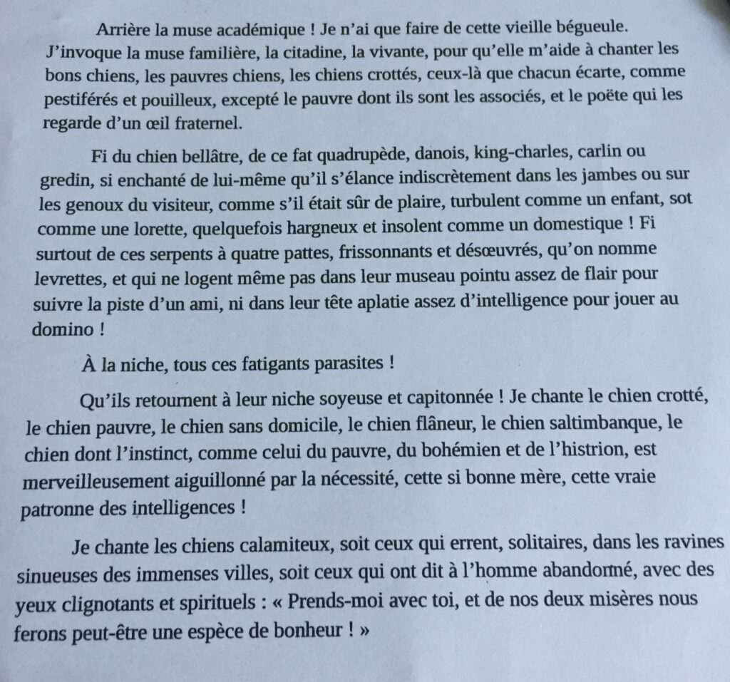 Pourquoi Peut-on dire que Baudelaire transforme la boue en or ?