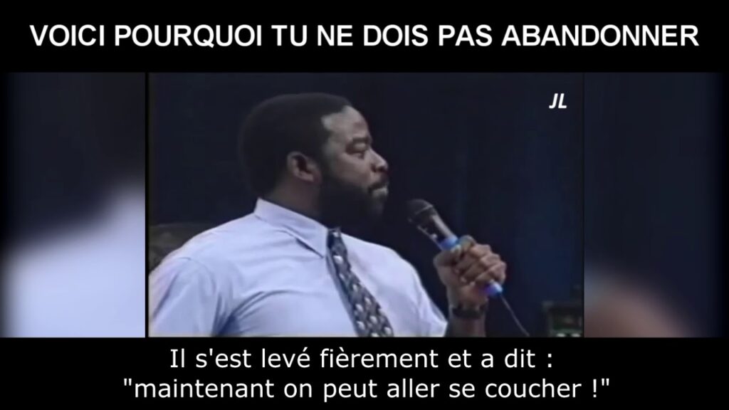 Pourquoi il ne faut pas abandonner ?