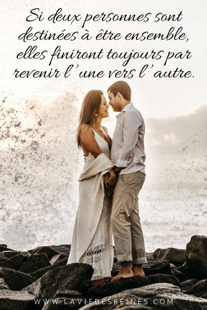 Quand deux personnes sont destinées à être ensemble ? Quand deux personnes sont destinées à être ensemble ?