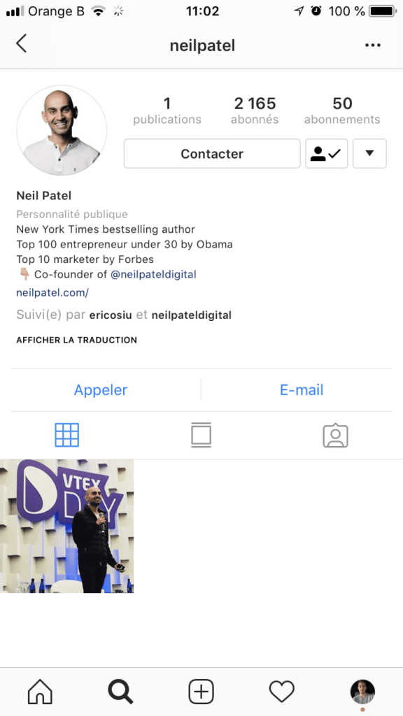 Quel phrasé mettre dans sa bio Insta ?