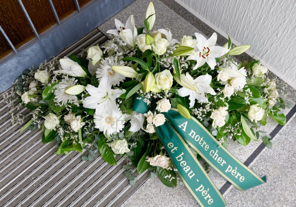 Quel prix pour une gerbe de fleurs ?