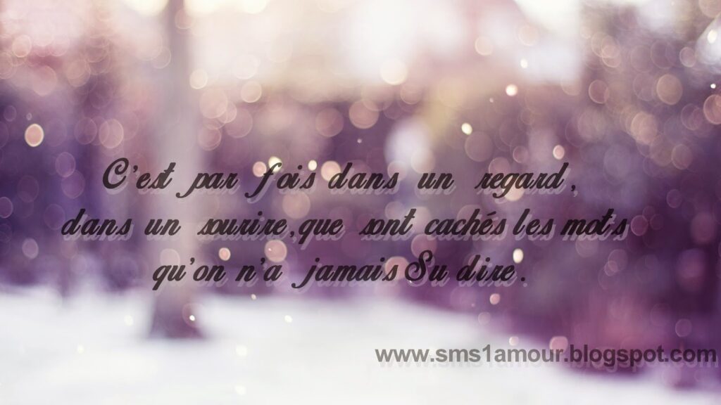 Quel sont les mots romantiques ?