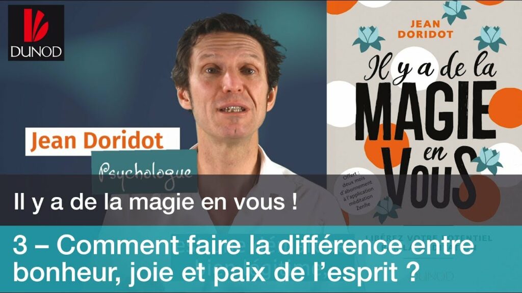 Quelle différence entre joie et bonheur ?