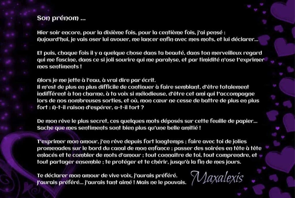 Quelle Est La Plus Belle Lettre D Amour Quotes Tn Citations Proverbes Belles Phrases