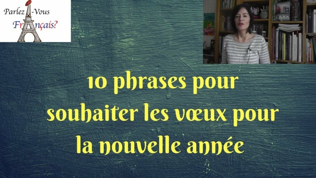 Quelle phrase pour souhaiter une bonne année ?