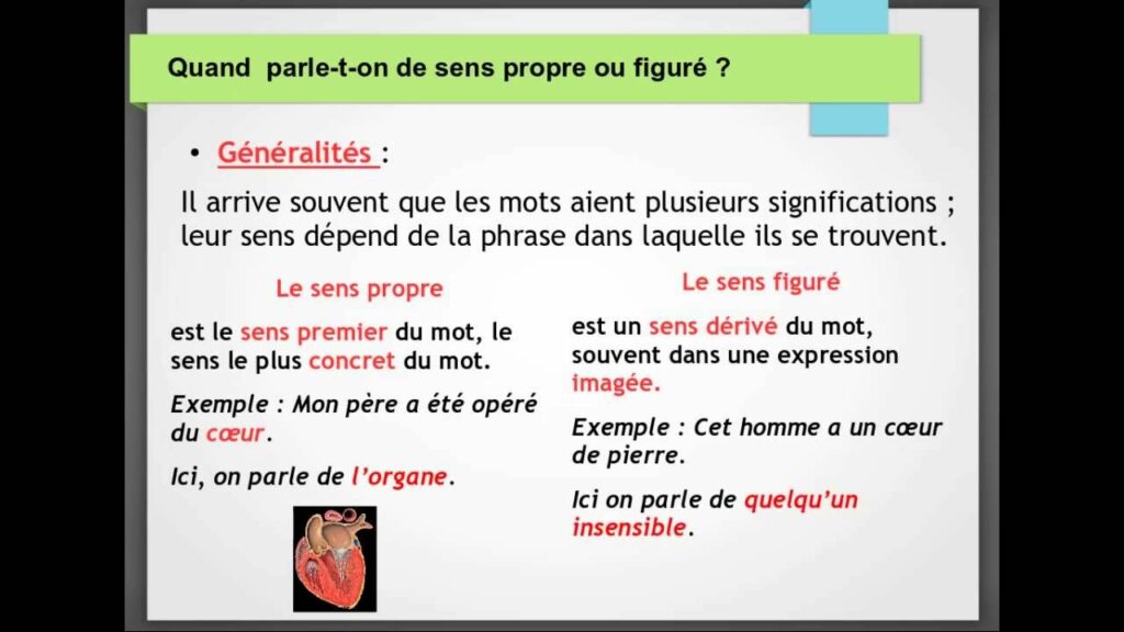 Quels sont les expressions au sens figuré ? Quels sont les expressions au sens figuré ?