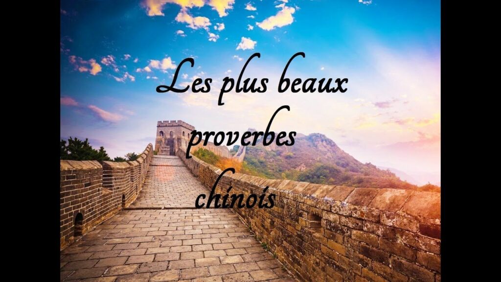 Quels sont les plus beaux proverbes ?