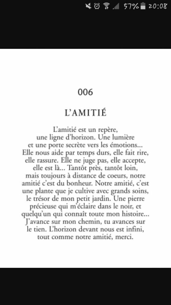 Qu'est-ce que l'amitié citation ?