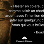 Citation Bouddha Colère Calme : Vaincs les colériques...