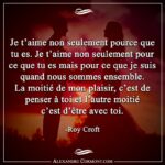Phrase sur l'amour passionné et fort - Phrase amour