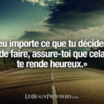 Citation Avenir Heureux