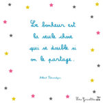 Bonheur simple - Citations