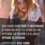 citation femme forte et indépendante - enofiles.com
