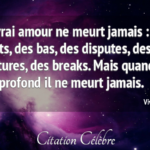 Citations, proverbes L amour ne meurt pas