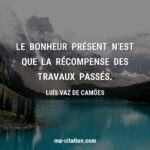 Citation Patience Récompensée - Dicocitations