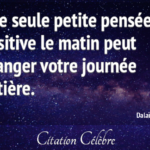 30 citations positive pour bien commencer la journée 2/2 ...