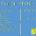 ADO DIT | Humour adolescent, Citations ados, Humour maman
