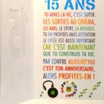 Citation 15 ANS : 10 phrases et proverbes - Citation Célèbre