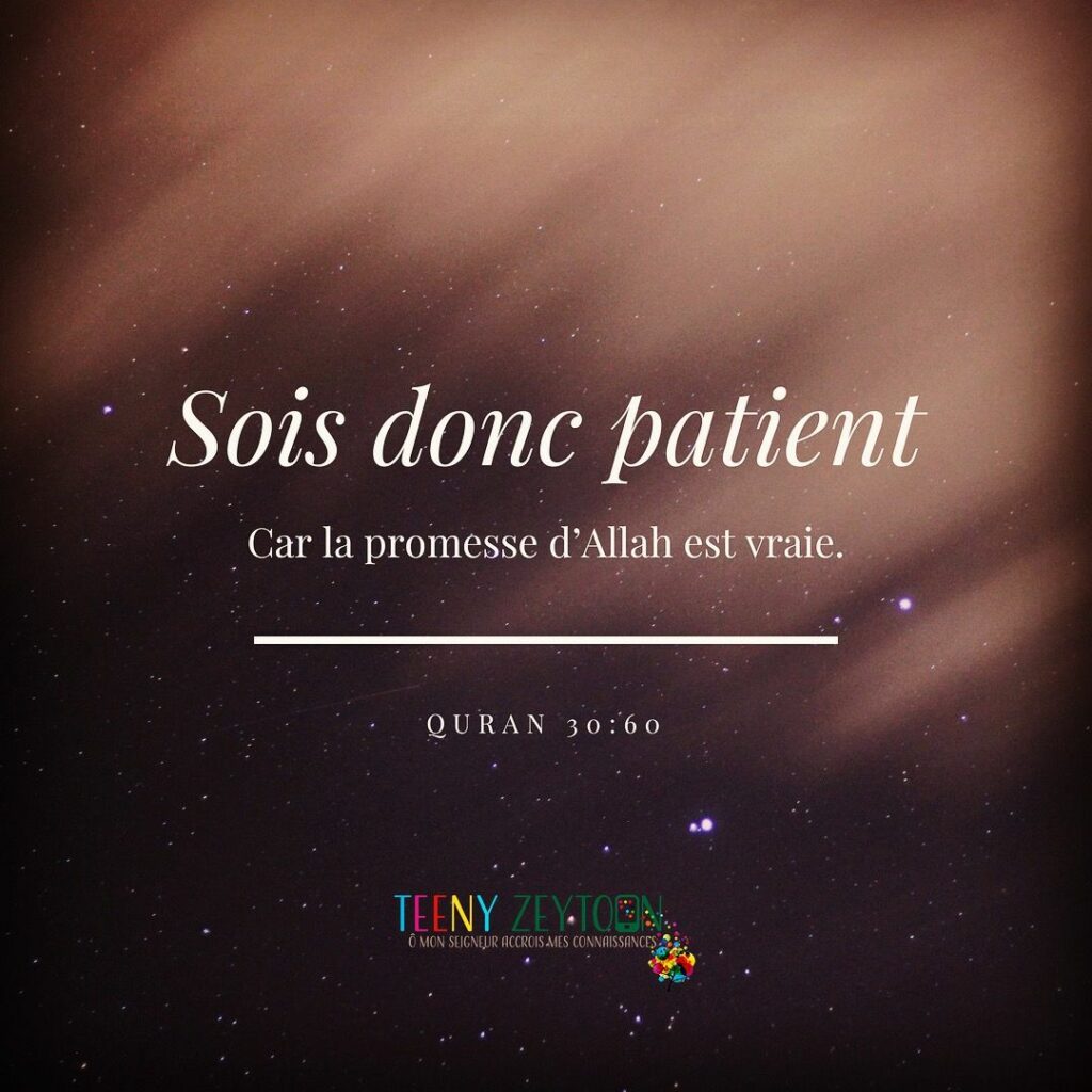 44+ Patience Citation Islam Amour - Baron Kli