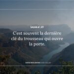 Le but n'est pas tout. Chaque pas vers le but est un but ...