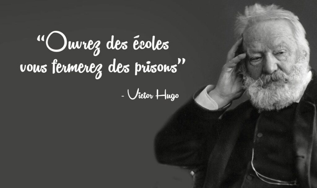 VICTOR HUGO et HUMANITE : 7 citations et phrases, ses plus ...