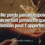 Proverbe De Courage