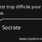 "Rien n'est trop difficile pour la jeunesse." - Socrate ...