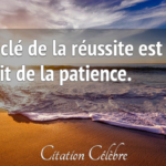 La patience est le meilleur chemin qui mène ... - Ma Citation