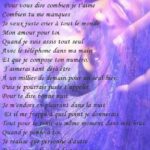 SMS d'amour forts et poème touchants