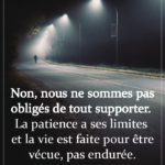 toute patience a ses limites – Dictionnaire des citations