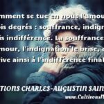 Citation amour et souffrance. TOP 20 citations